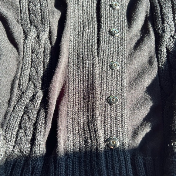 Women’s Michelle Nicole Black Cardigan - Picture 4 of 6